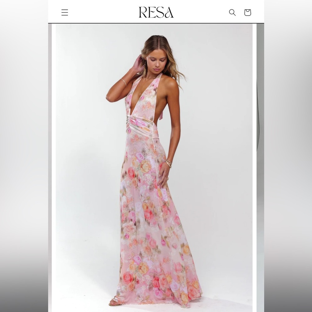 RESA CHELSEA MAXI DRESS IN ASPEN size Small